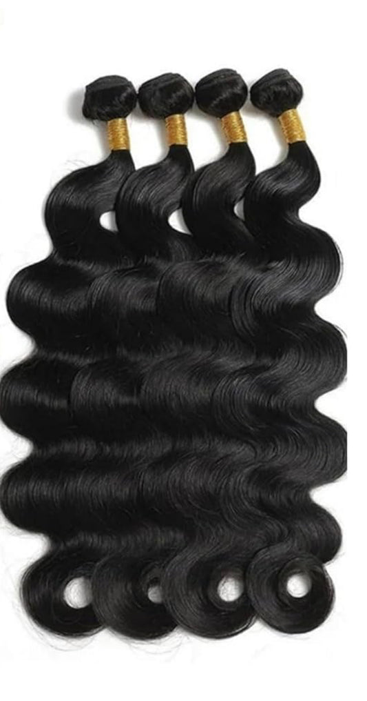 4 Natural Black Bundles